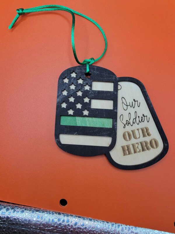 Christmas ornament dogtag1