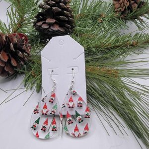 Earrings knome acrylic