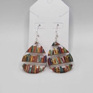 Earrings library acrylic